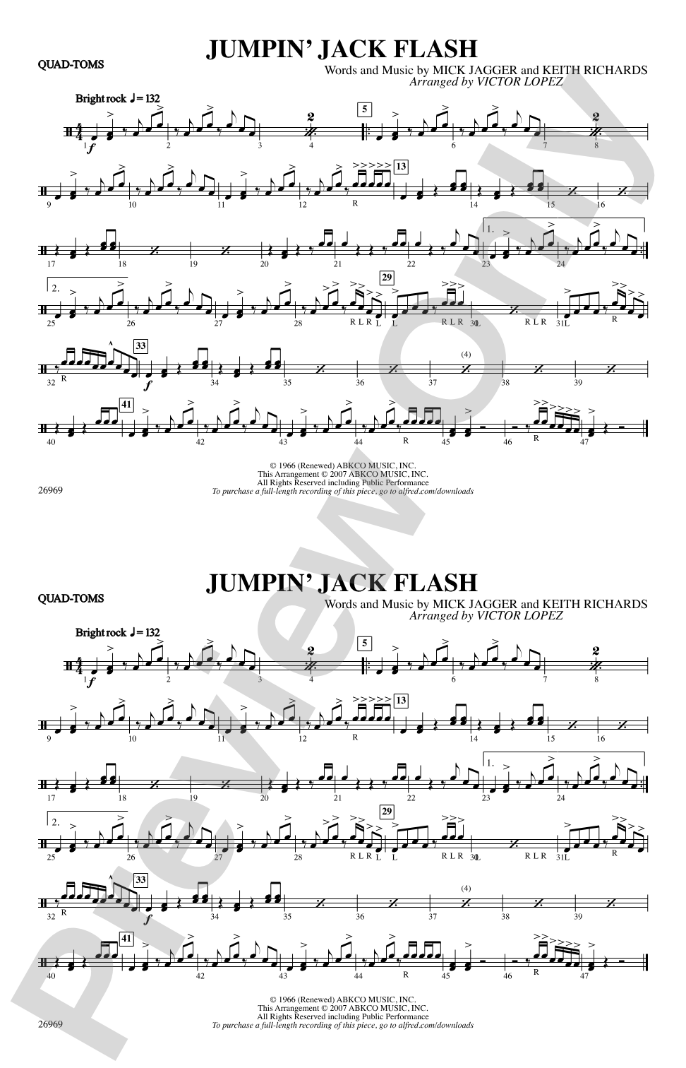 Jumpin' Jack Flash: Quad-Toms