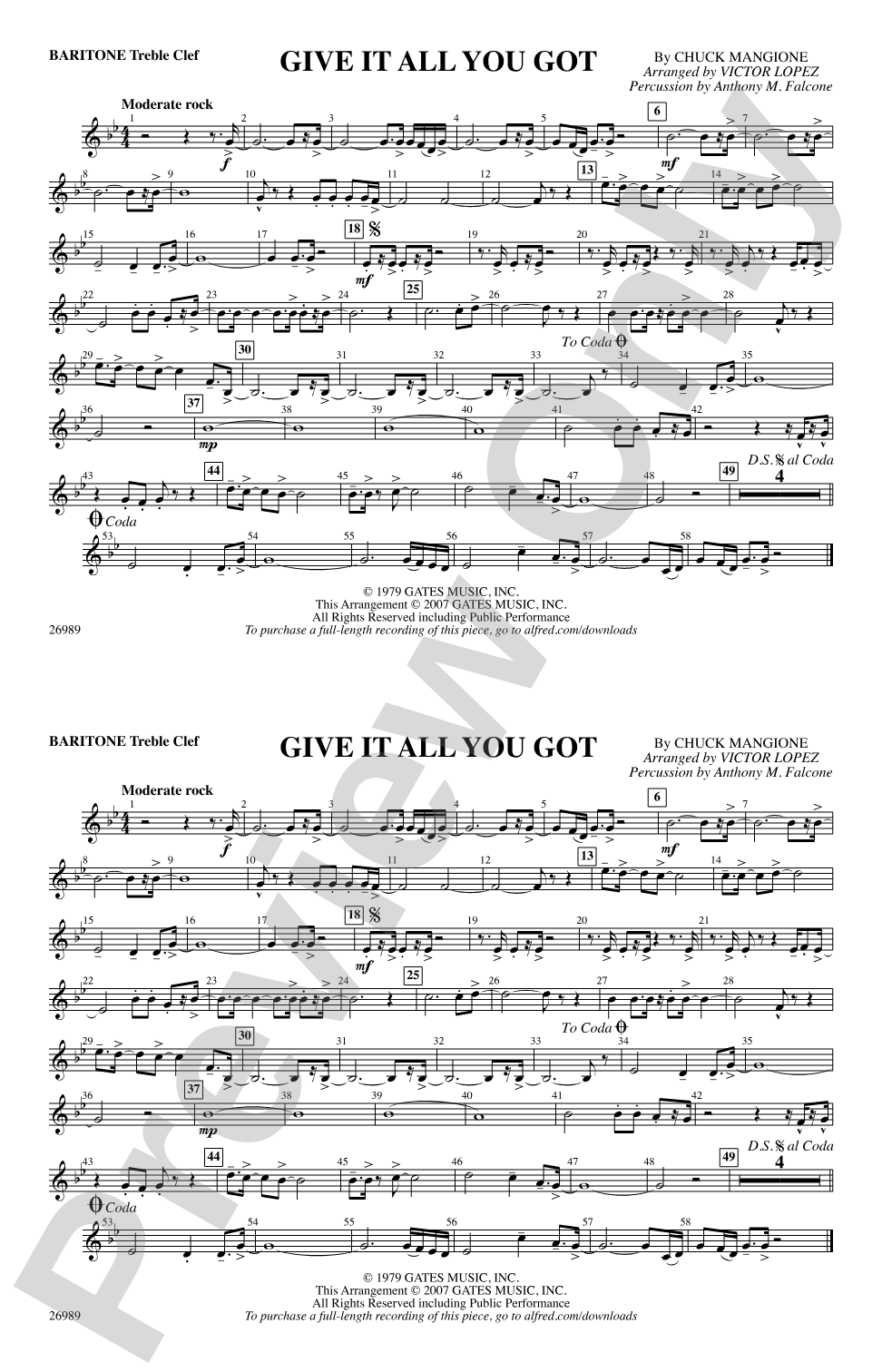 Give It All You Got: Baritone T.C.