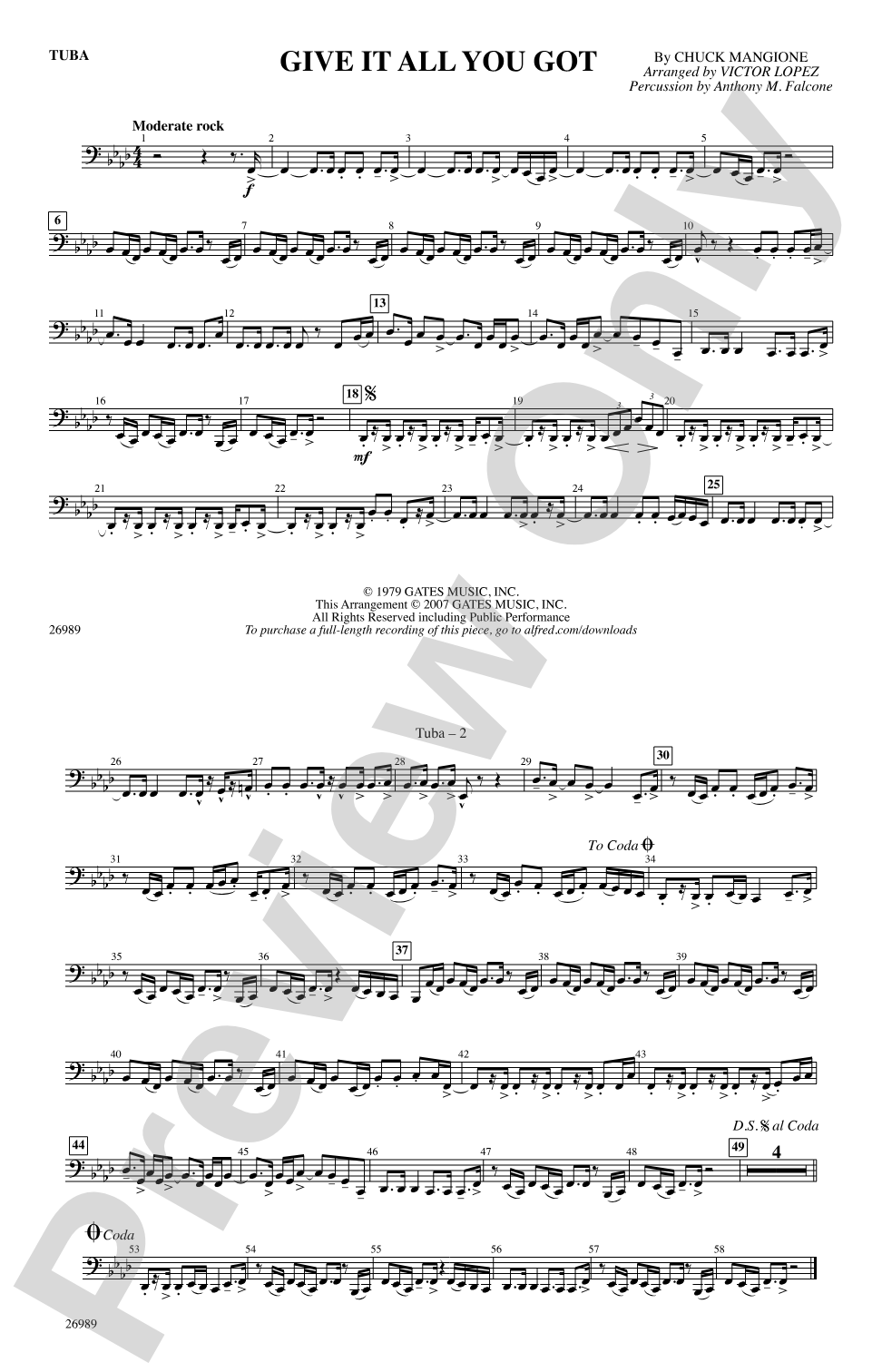 Give It All You Got: Tuba