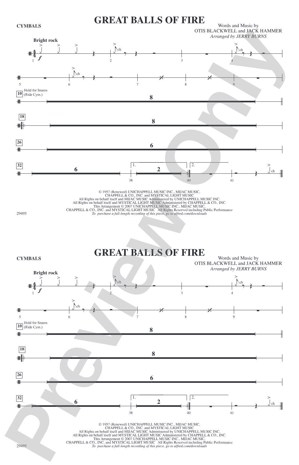 Great Balls of Fire: Cymbals