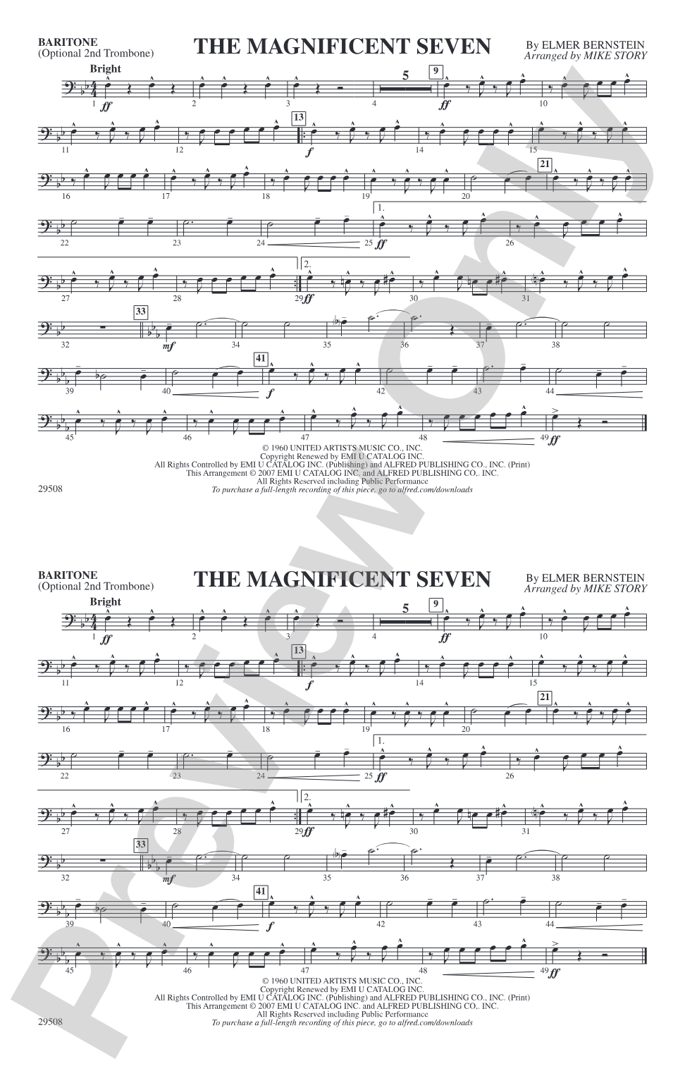 The Magnificent Seven: Baritone B.C.