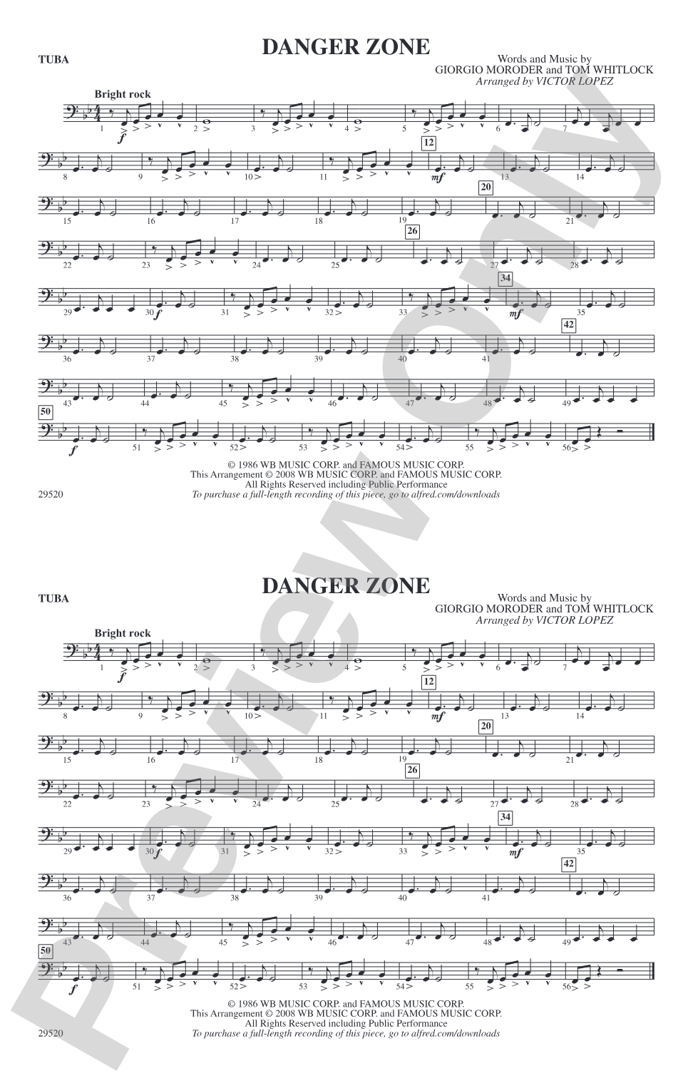 Danger Zone: Tuba