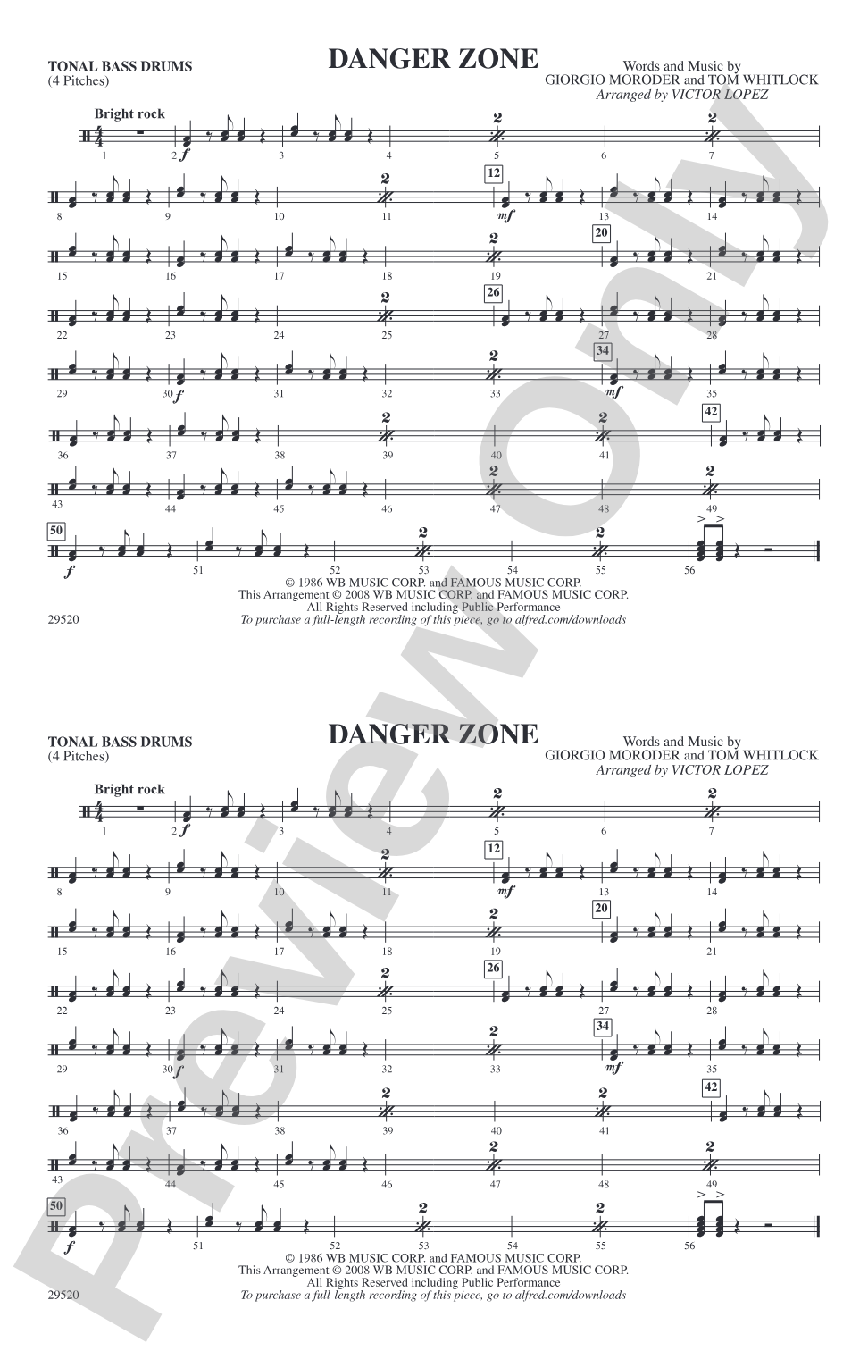 Danger Zone: Tonal Bass Drum