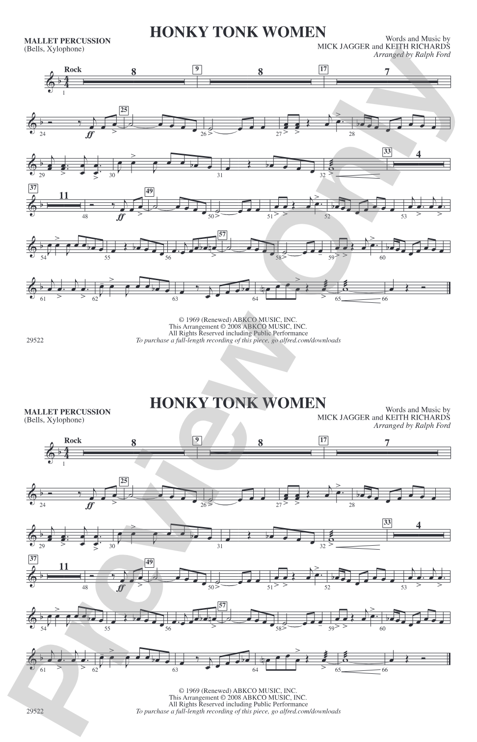 Honky Tonk Women: Mallets