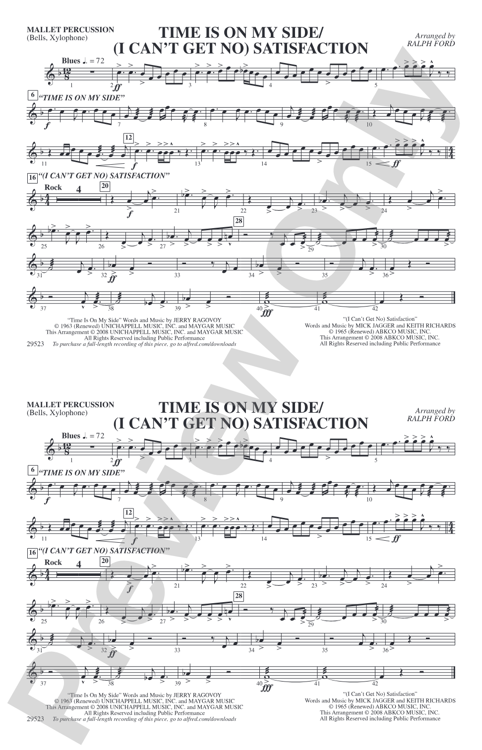 Time Is on My Side / Satisfaction: Mallets