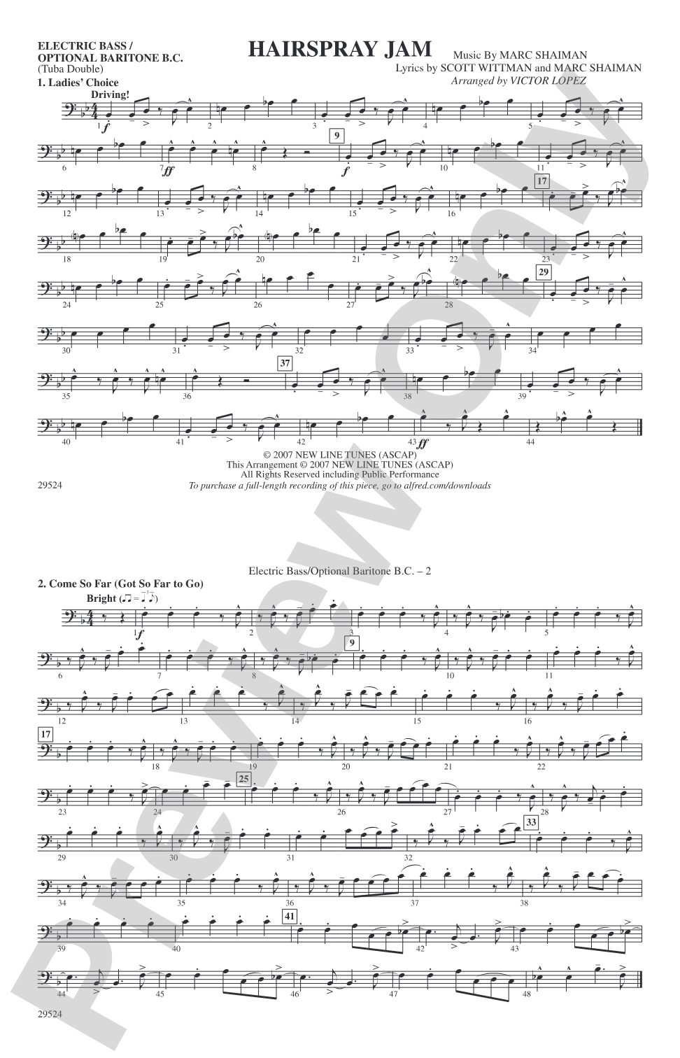 Hairspray Jam: Electric Bass
