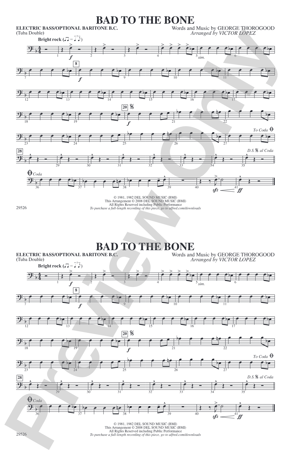 Bad to the Bone: Electric Bass