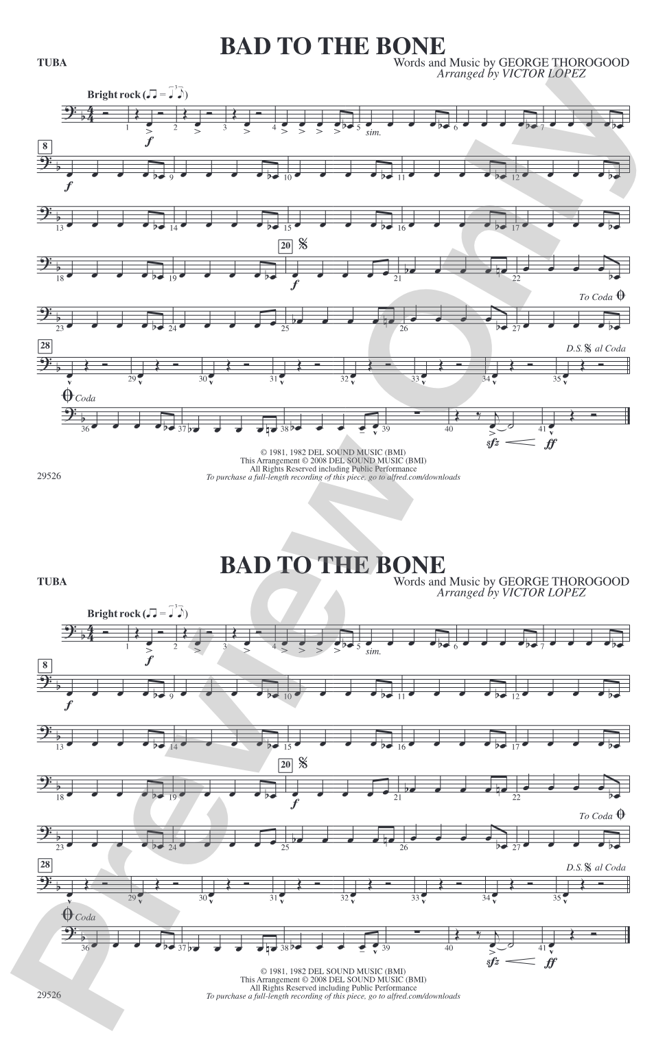 Bad to the Bone: Tuba
