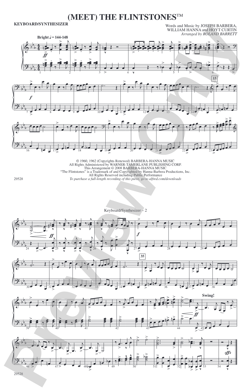 (Meet) The Flintstones: Keyboard/Synthesizer