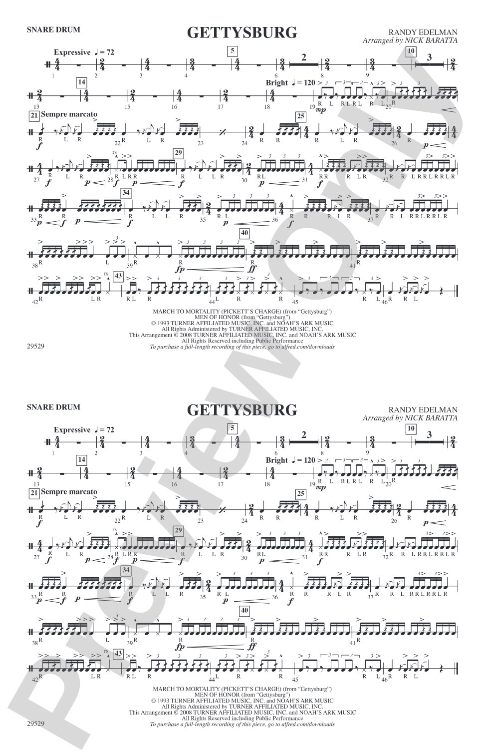 Gettysburg: Snare Drum