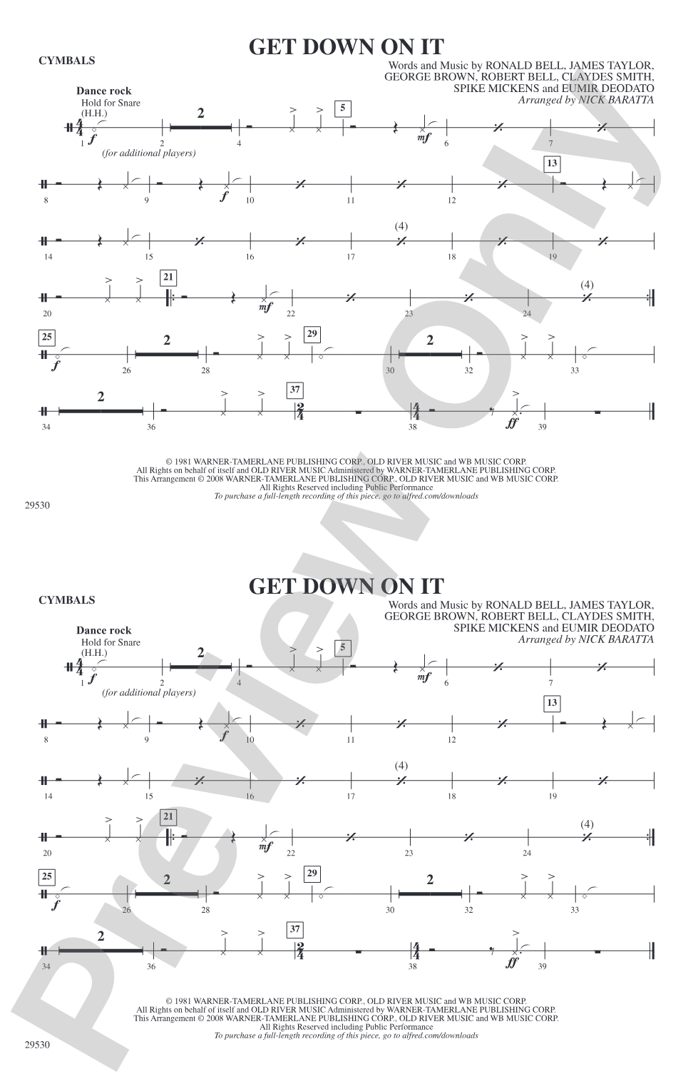 Get Down on It: Cymbals