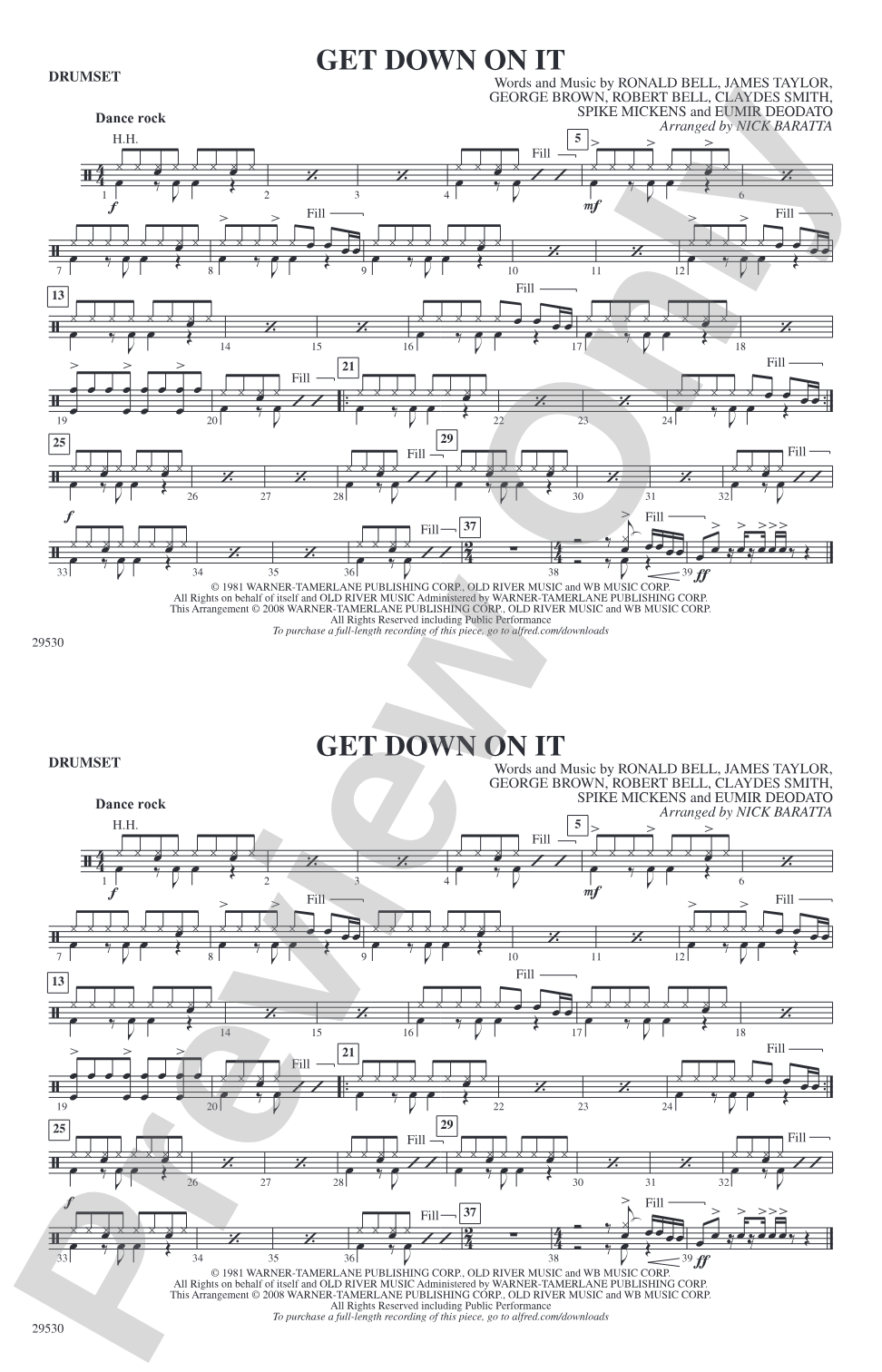 Get Down on It: Drumset