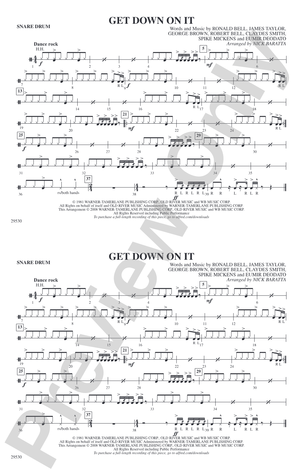 Get Down on It: Snare Drum