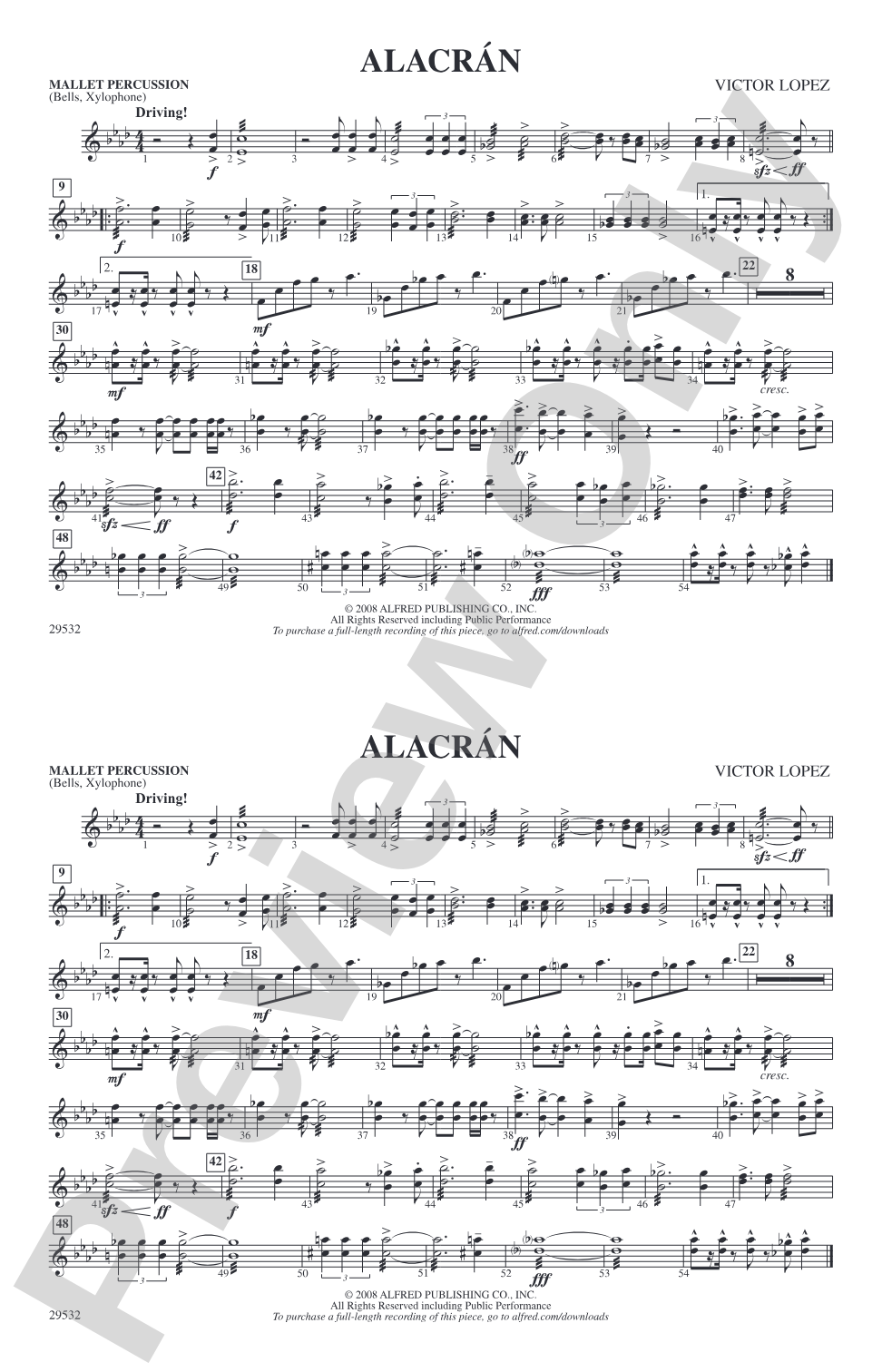 Alacrán: Mallets