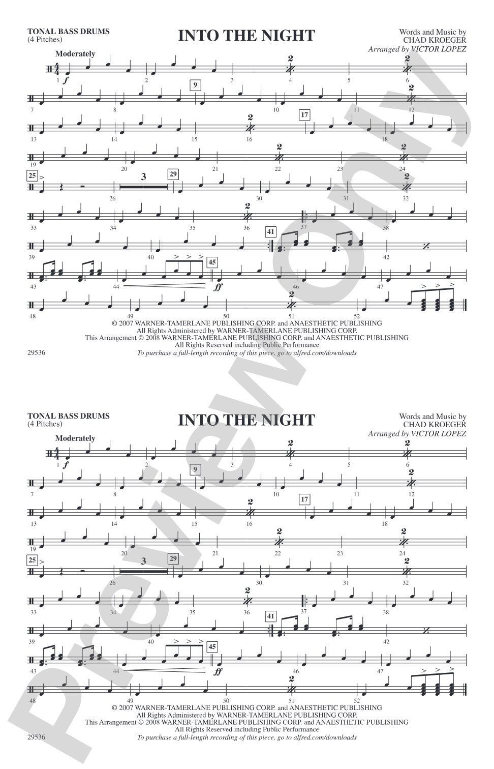 Into the Night: Tonal Bass Drum