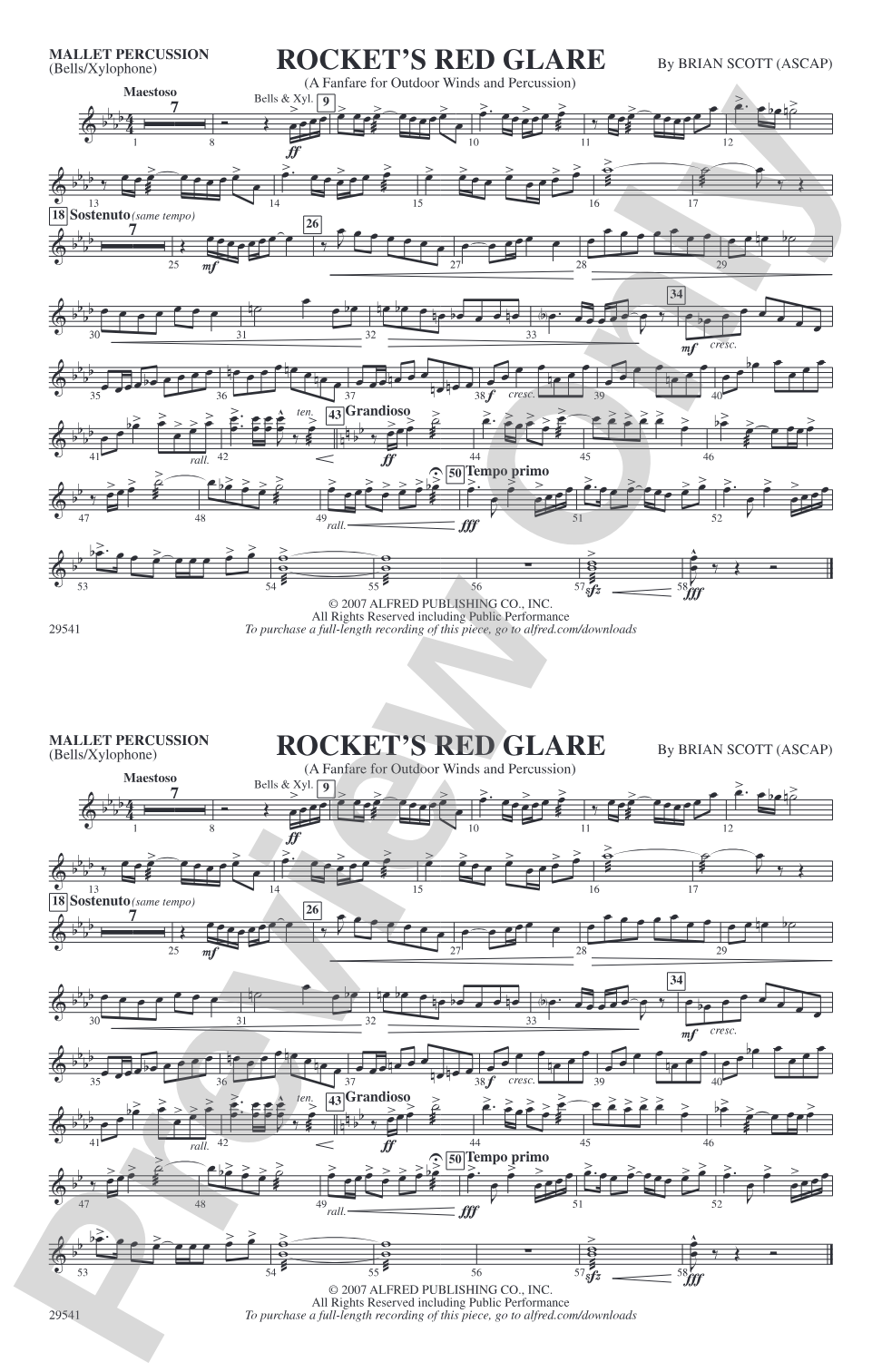 Rocket's Red Glare: Mallets