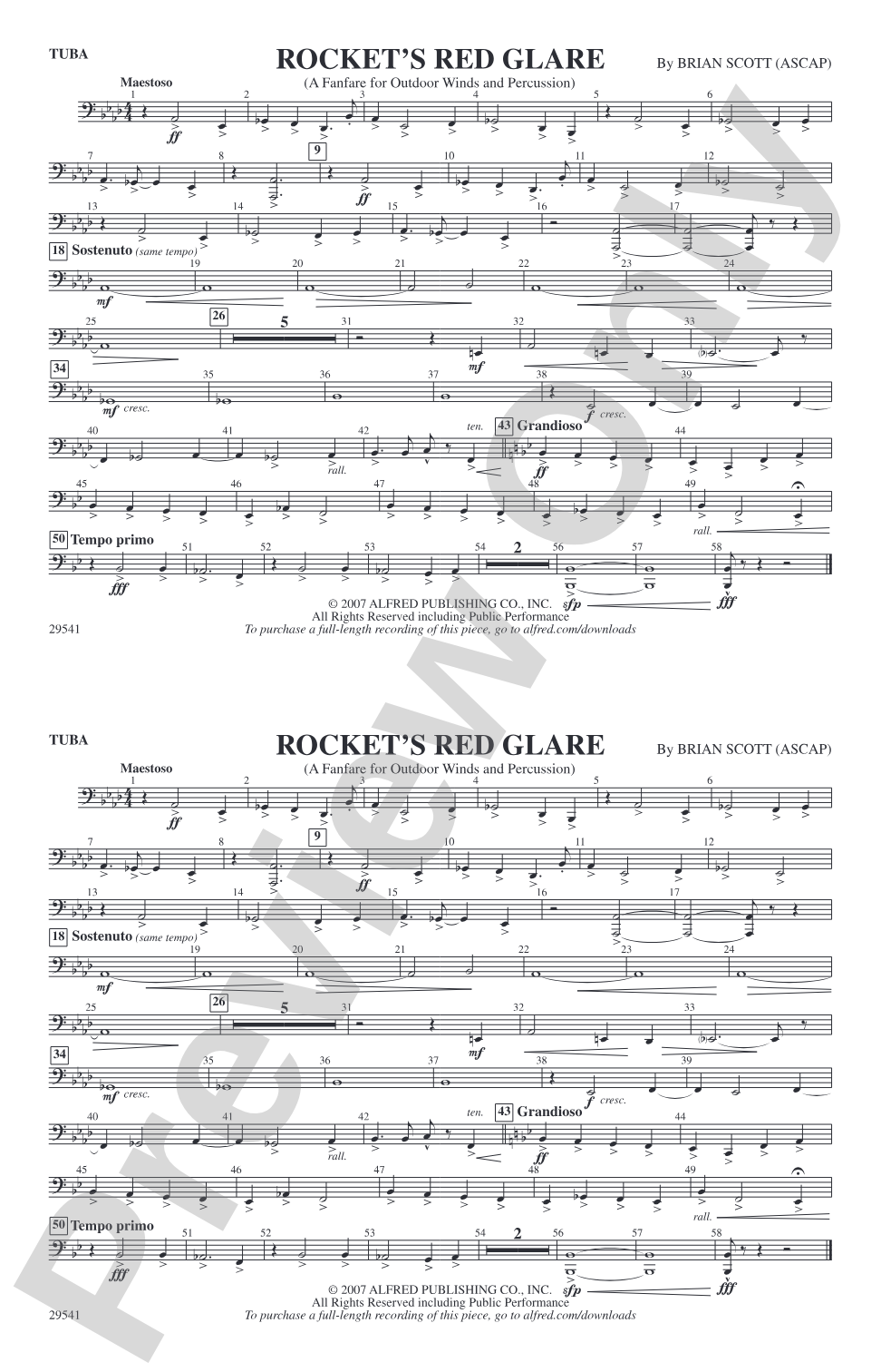 Rocket's Red Glare: Tuba