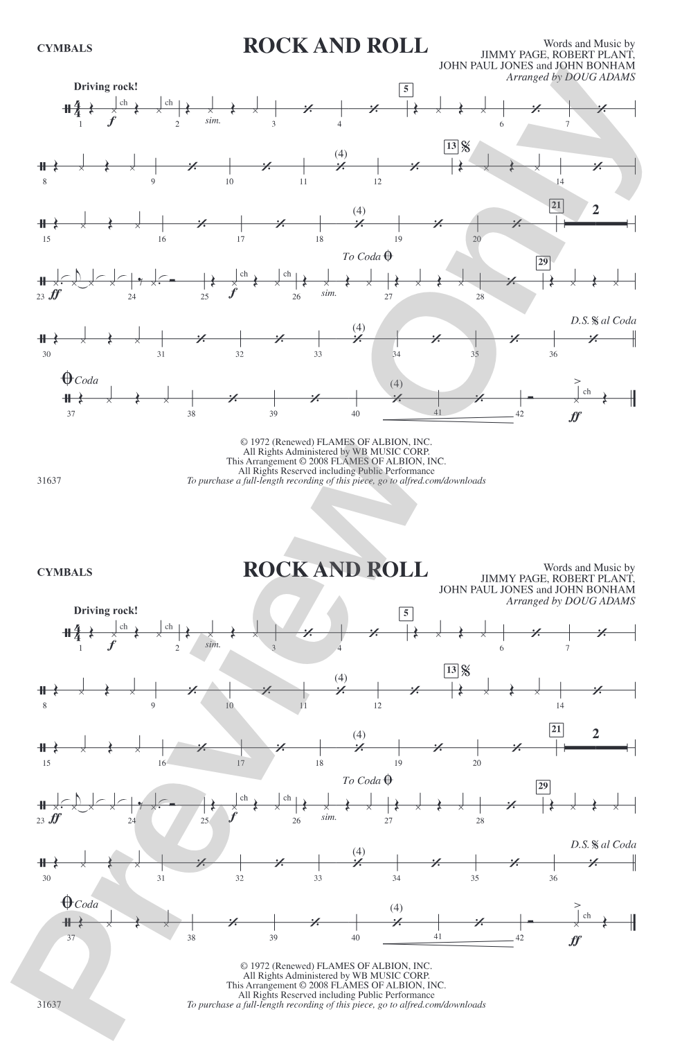 Rock and Roll: Cymbals
