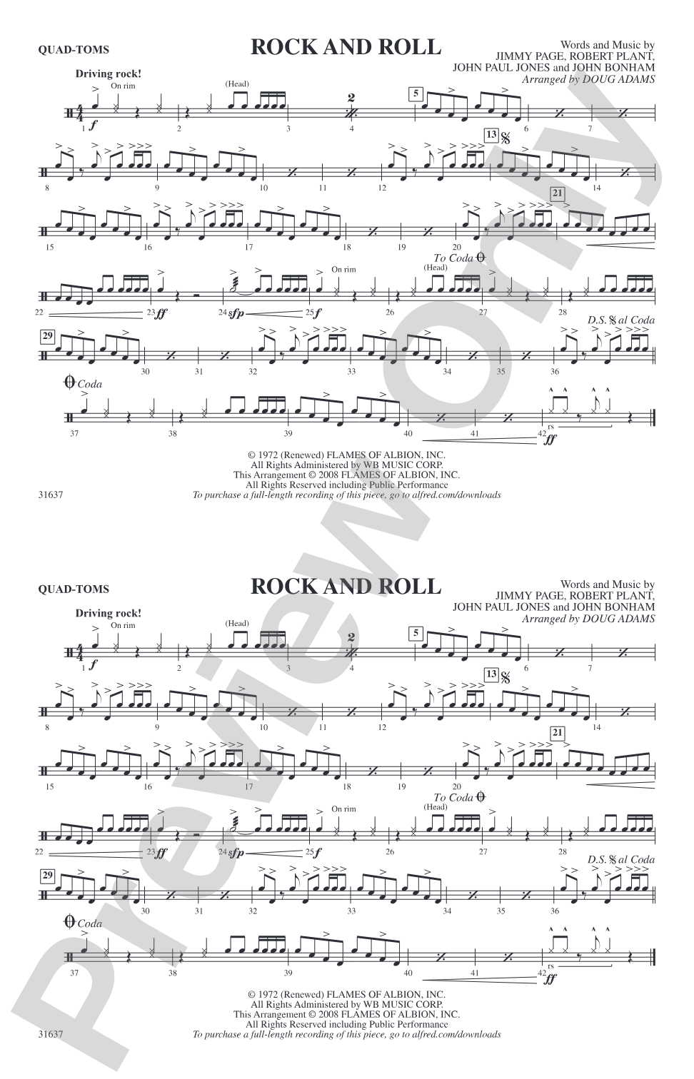 Rock and Roll: Quad-Toms