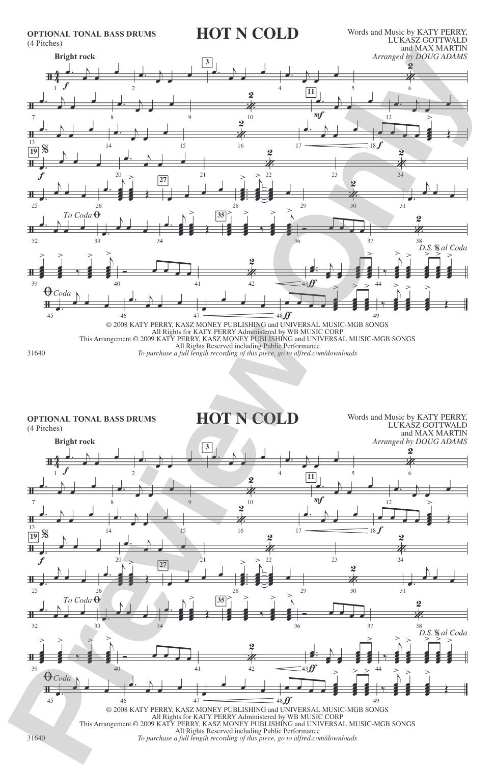 Hot N Cold: Tonal Bass Drum