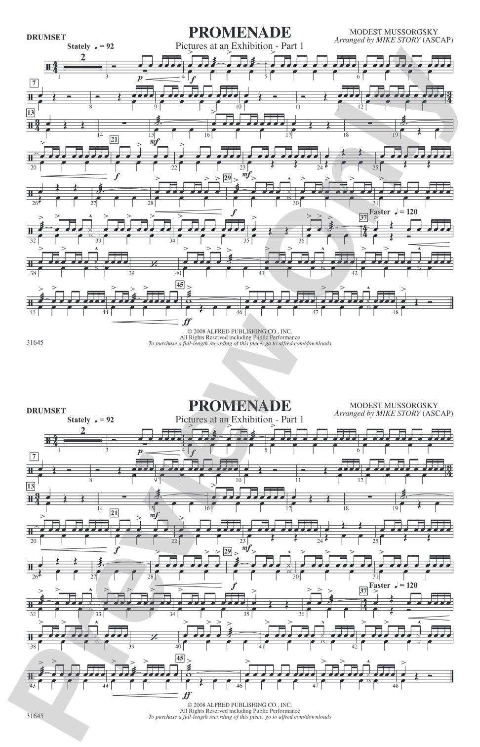 Promenade: Drumset