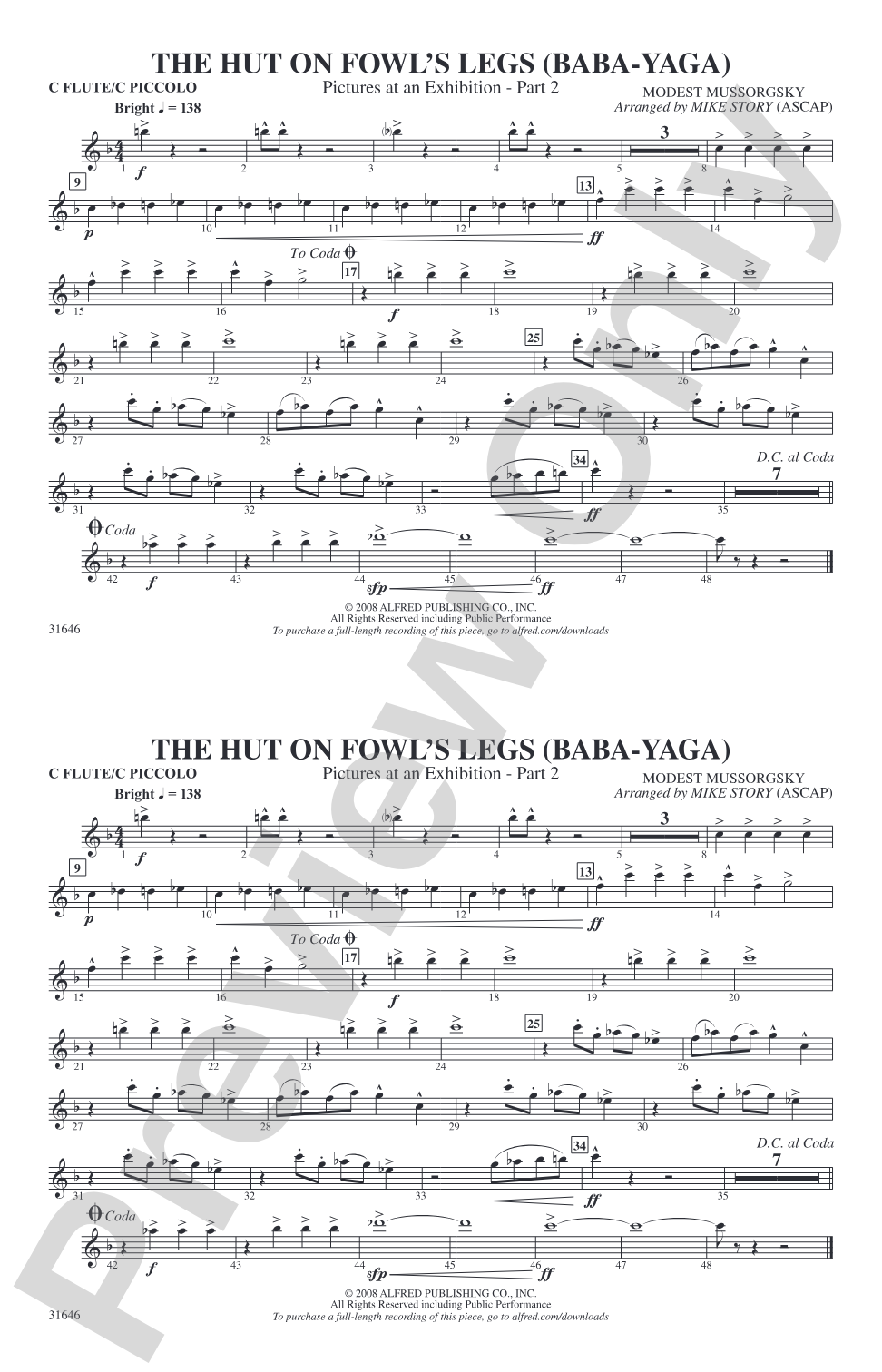 The Hut on Fowl's Legs: Flute