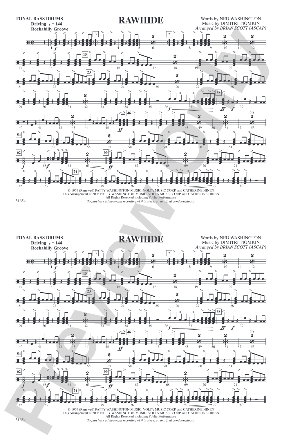 Rawhide: Tonal Bass Drum