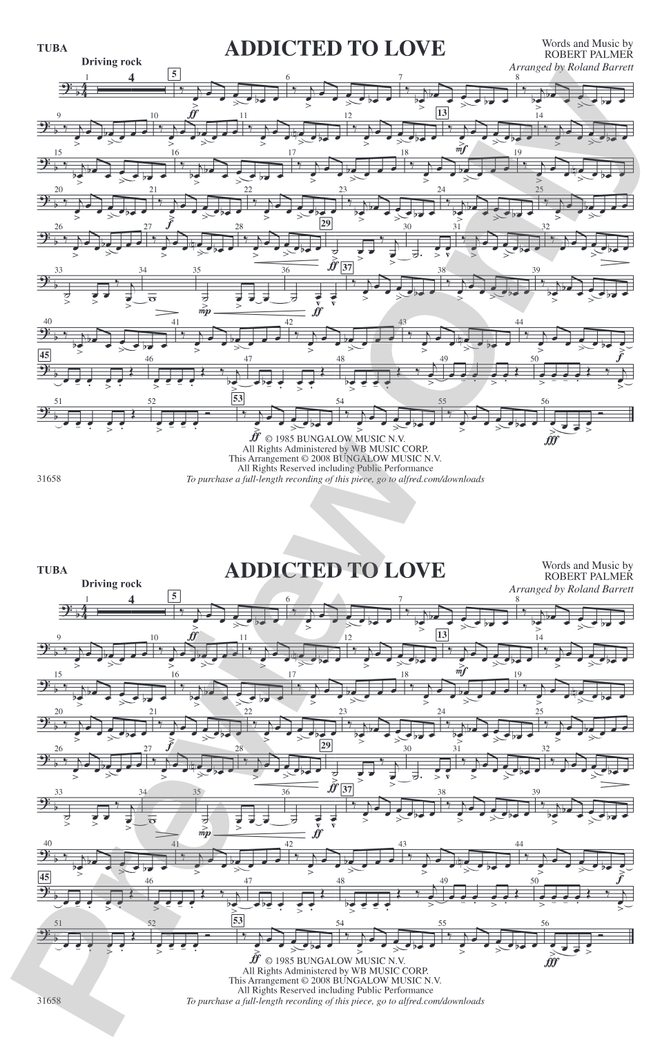 Addicted to Love: Tuba