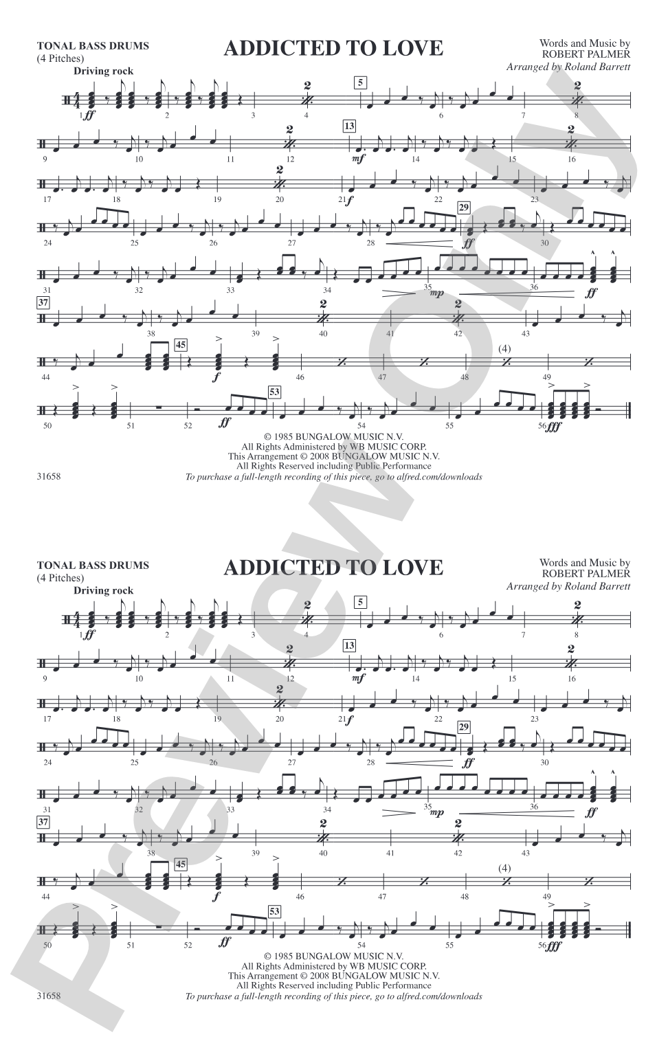 Addicted to Love: Tonal Bass Drum