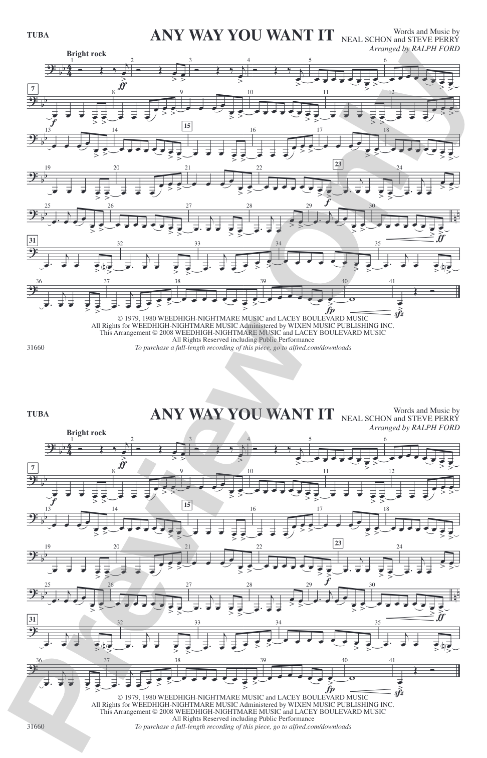 Any Way You Want It: Tuba