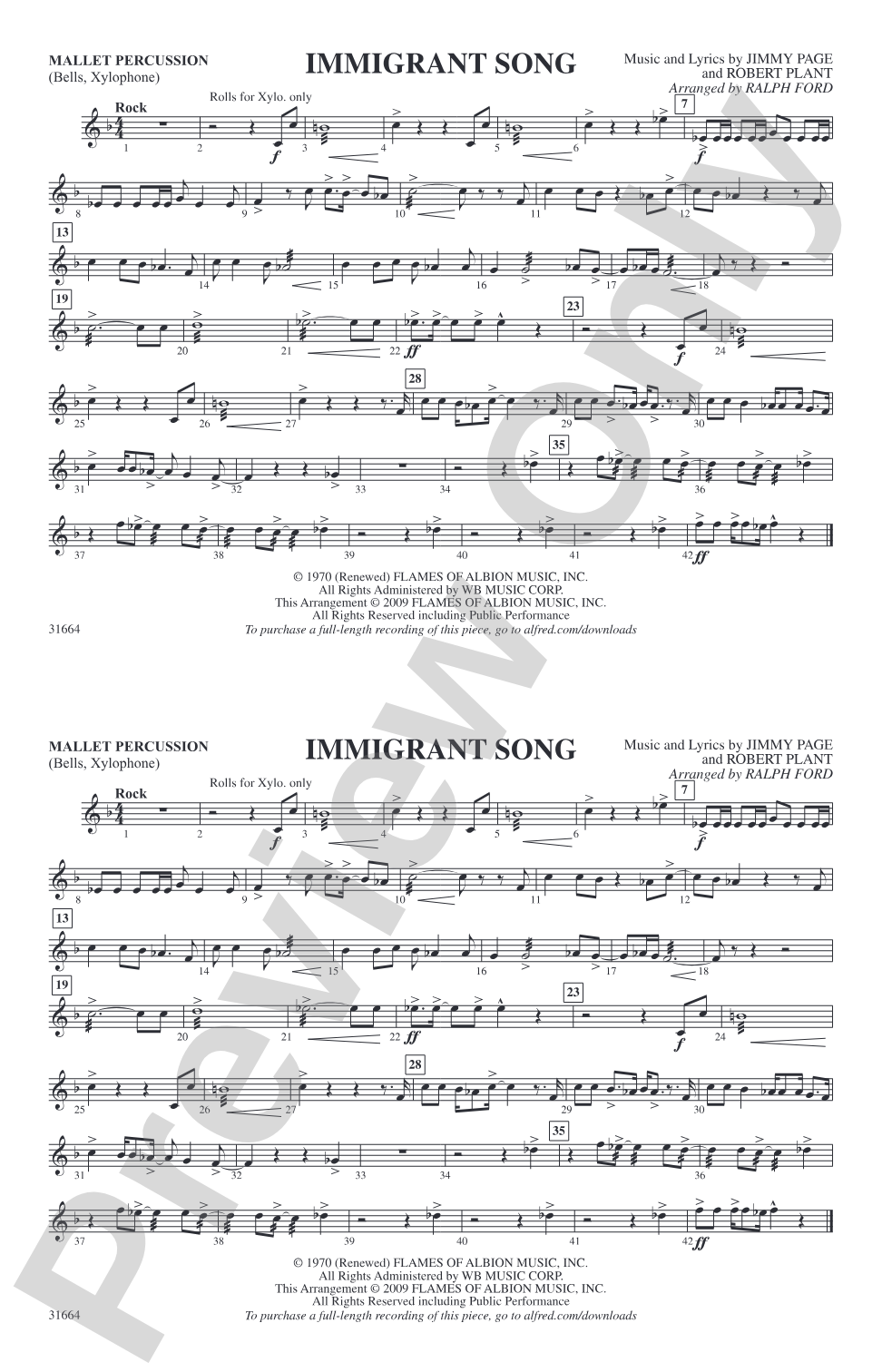 Immigrant Song: Mallets
