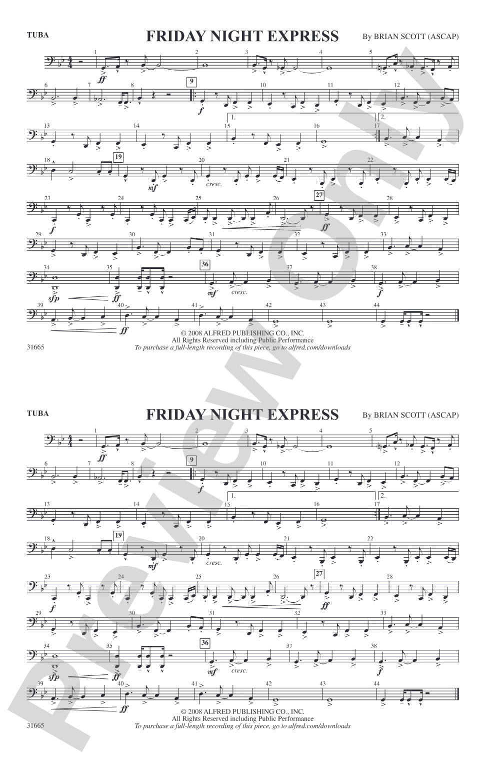 Friday Night Express: Tuba