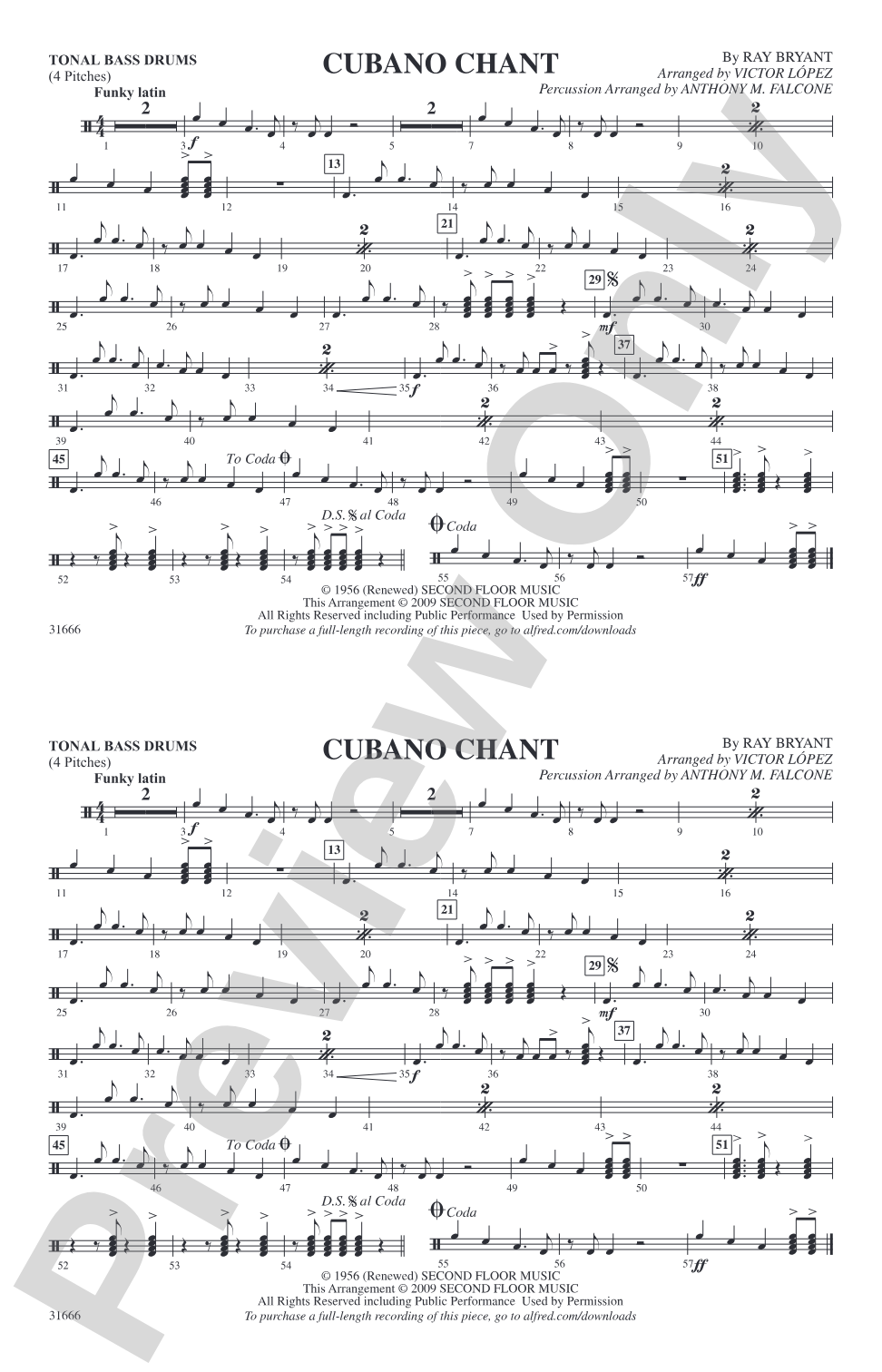 Cubano Chant: Tonal Bass Drum
