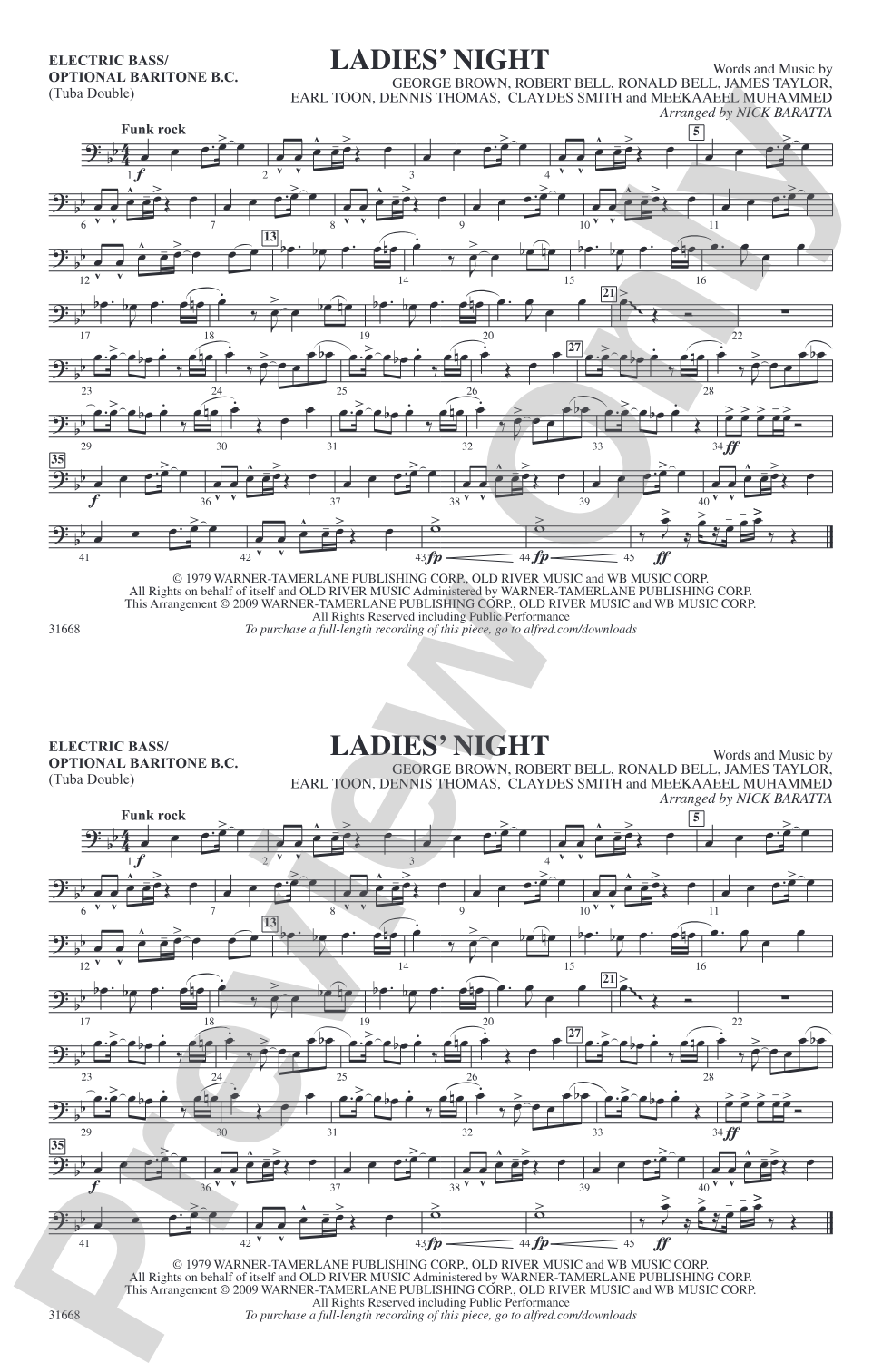 Ladies' Night: Electric Bass
