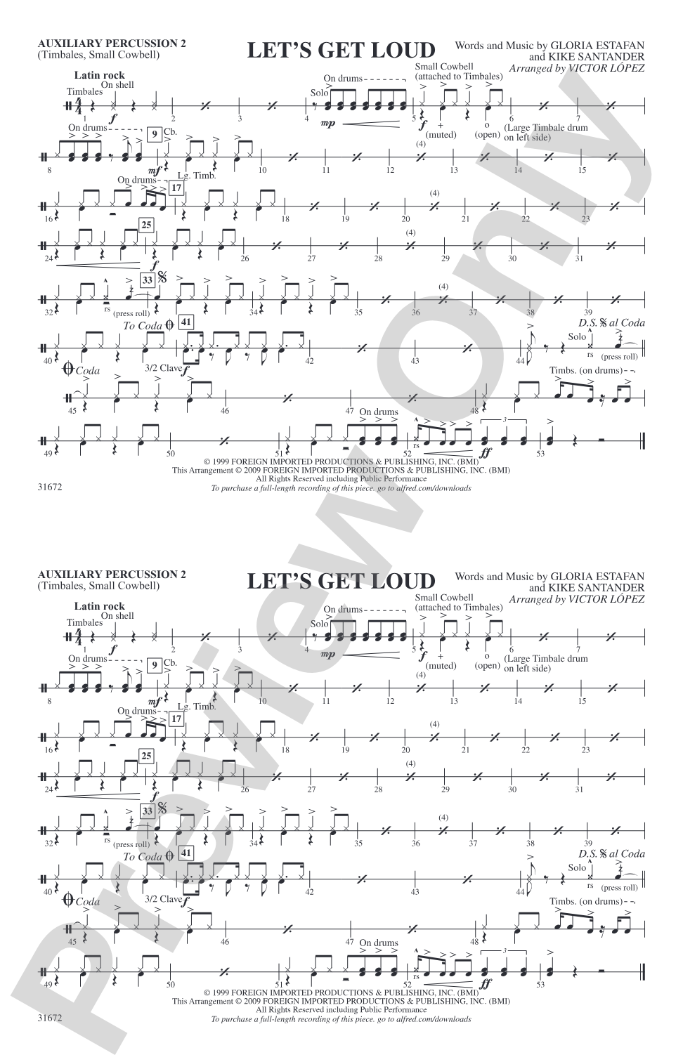 Let's Get Loud: Auxiliary Percussion 2