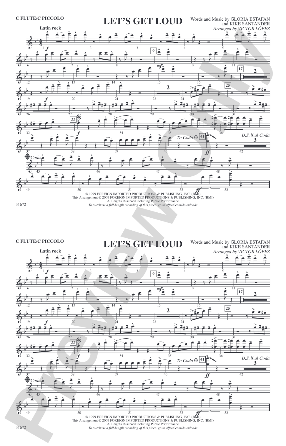 Let's Get Loud: Flute