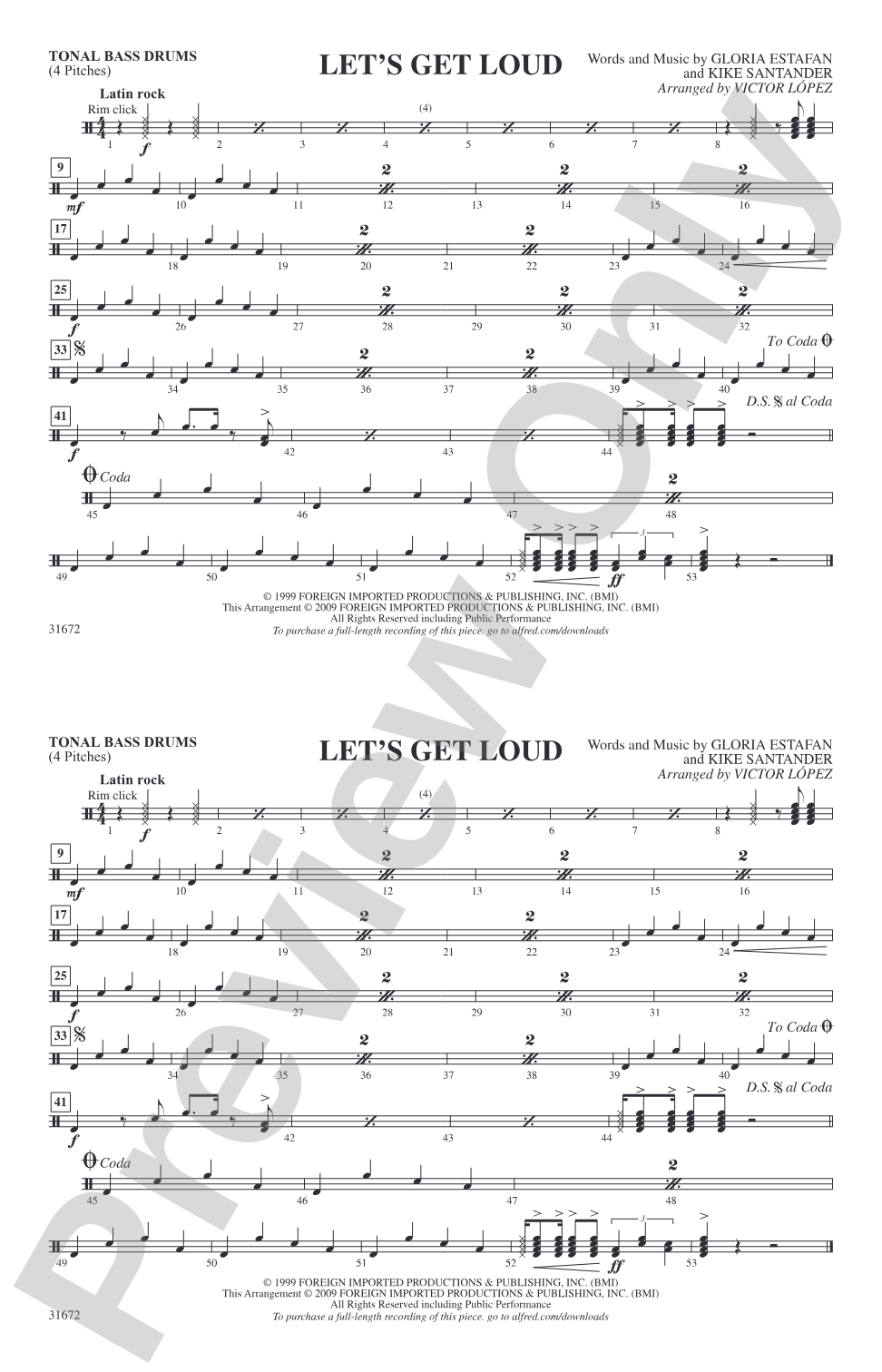 Let's Get Loud: Tonal Bass Drum