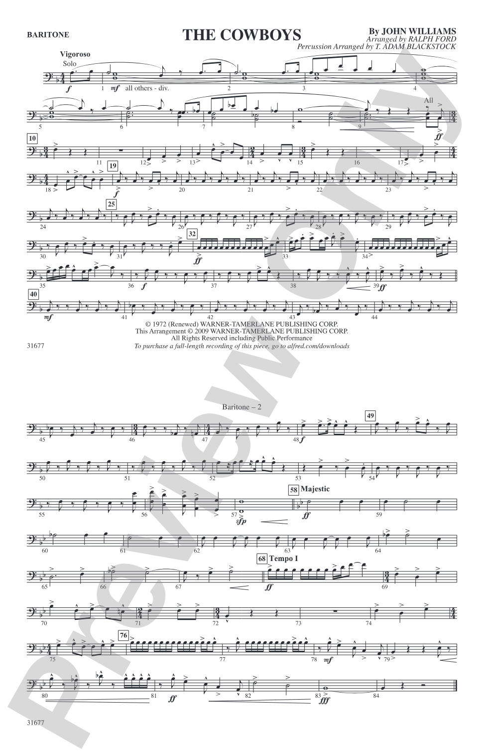The Cowboys: Baritone B.C.