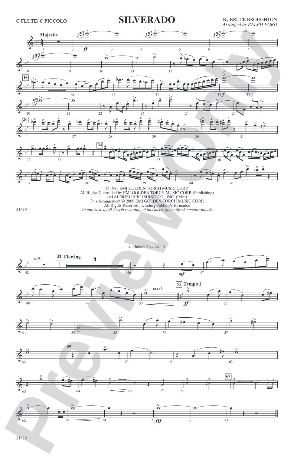 Silverado: Flute