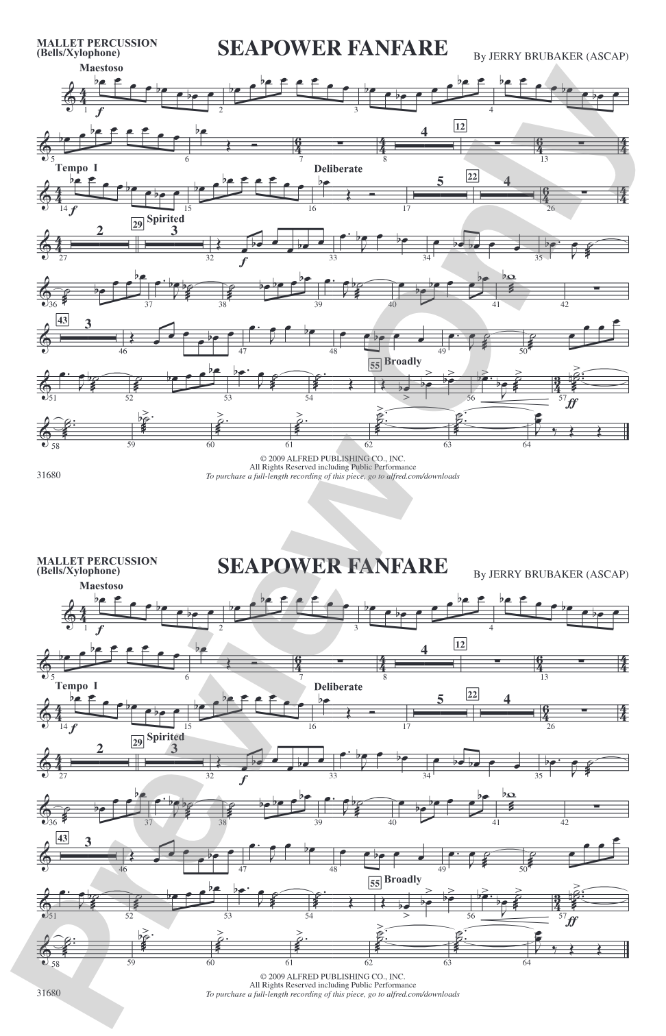 Seapower Fanfare: Mallets