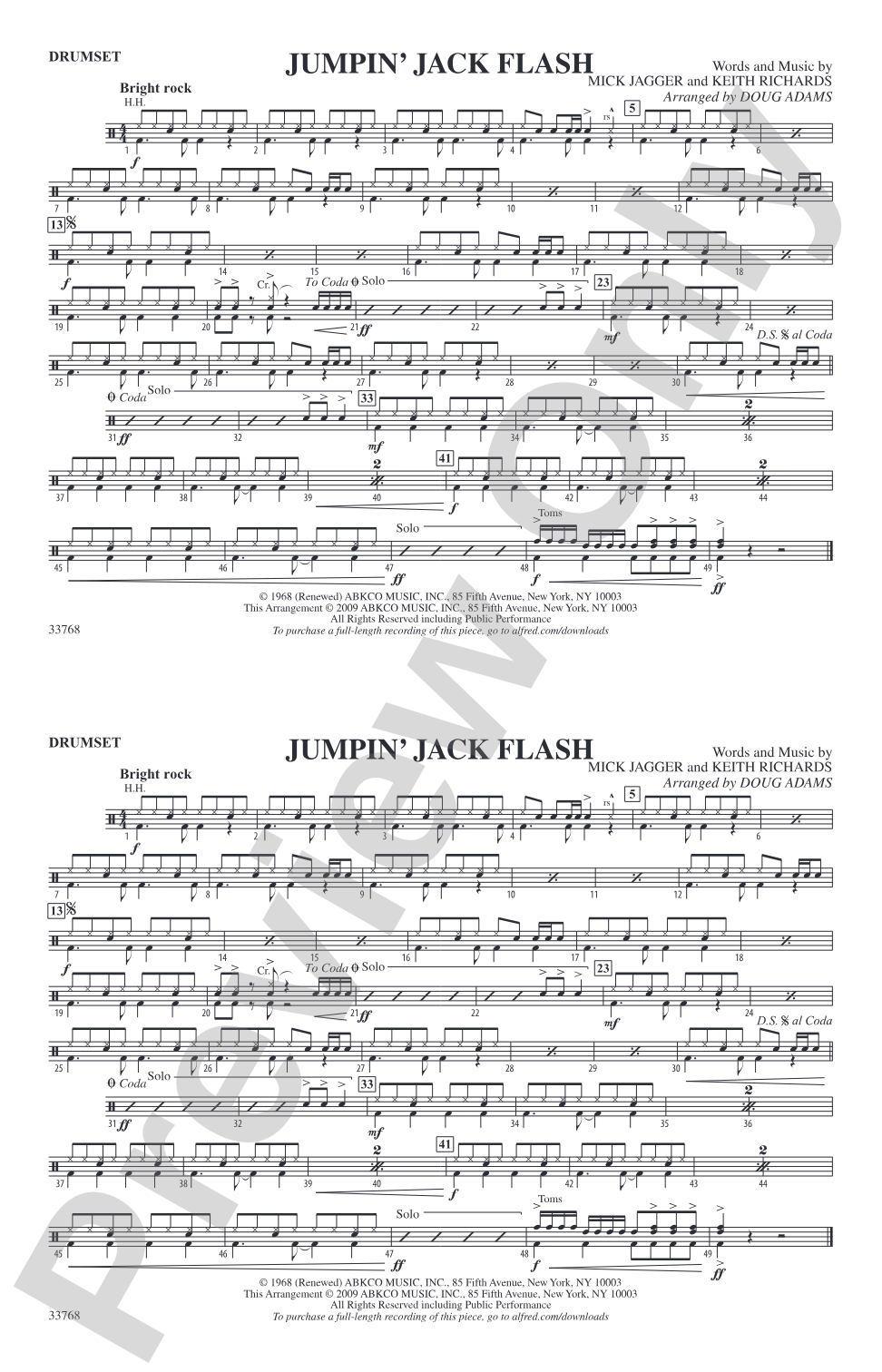 Jumpin' Jack Flash: Drumset