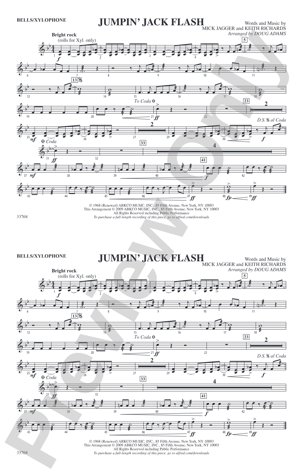 Jumpin' Jack Flash: Mallets