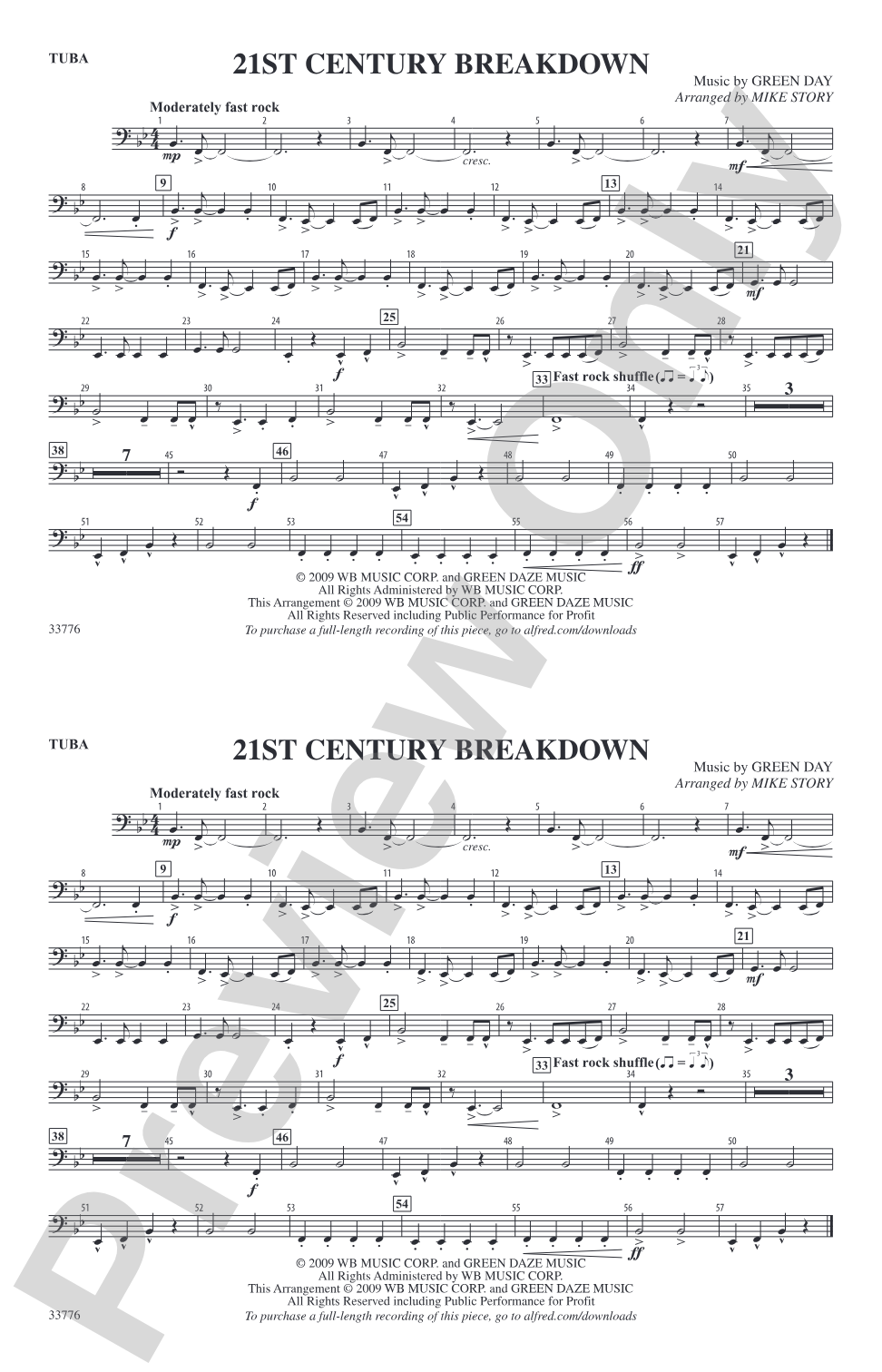 21st Century Breakdown: Tuba