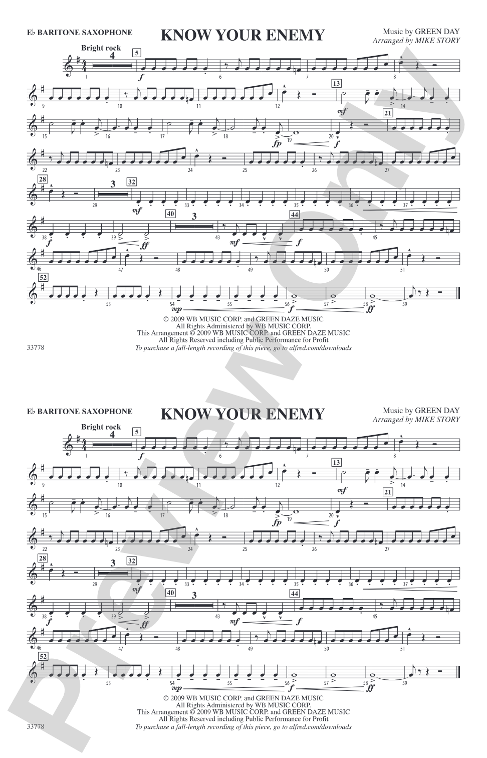 Know Your Enemy: E-flat Baritone Saxophone