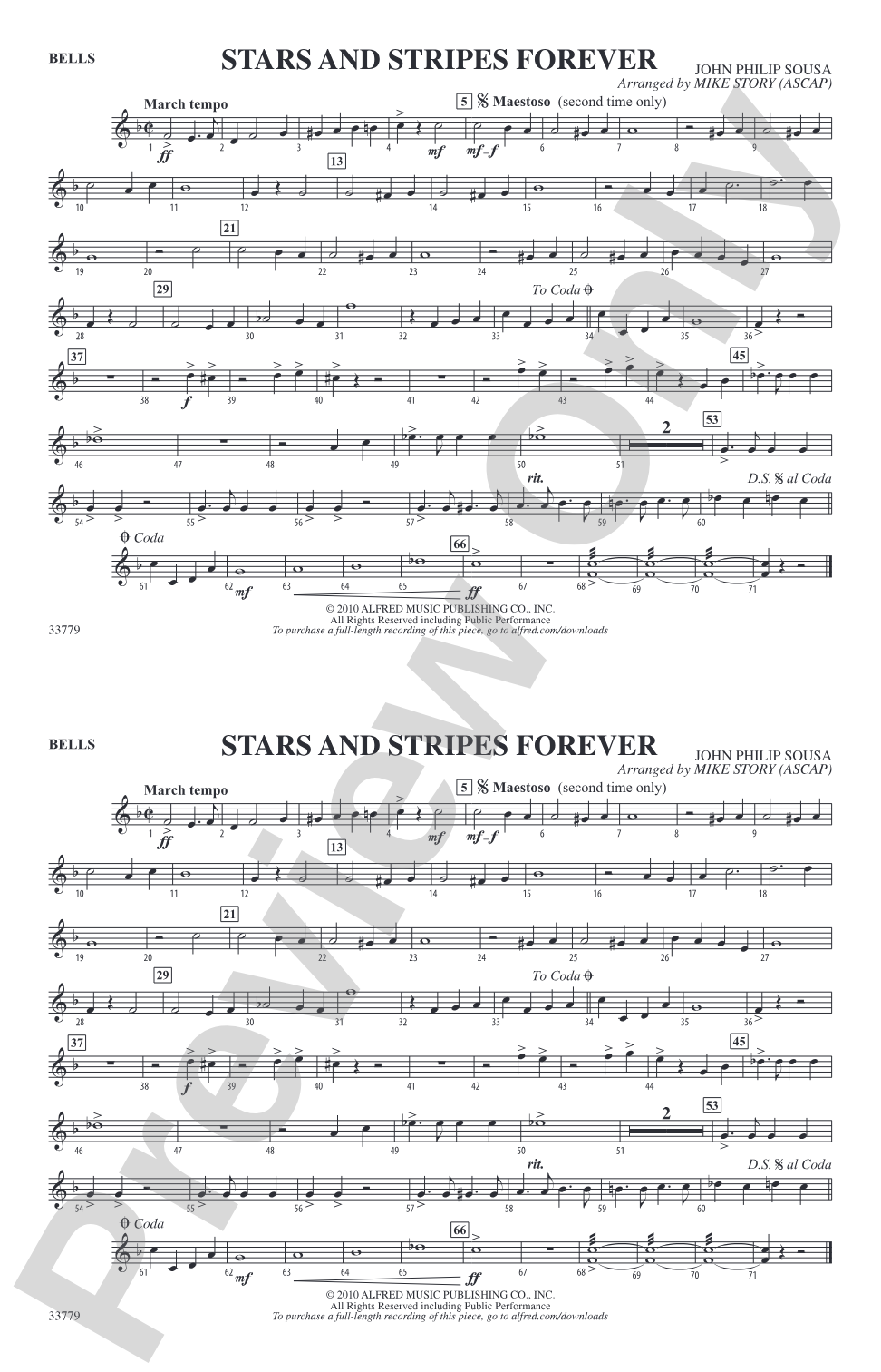 Stars and Stripes Forever: Bells