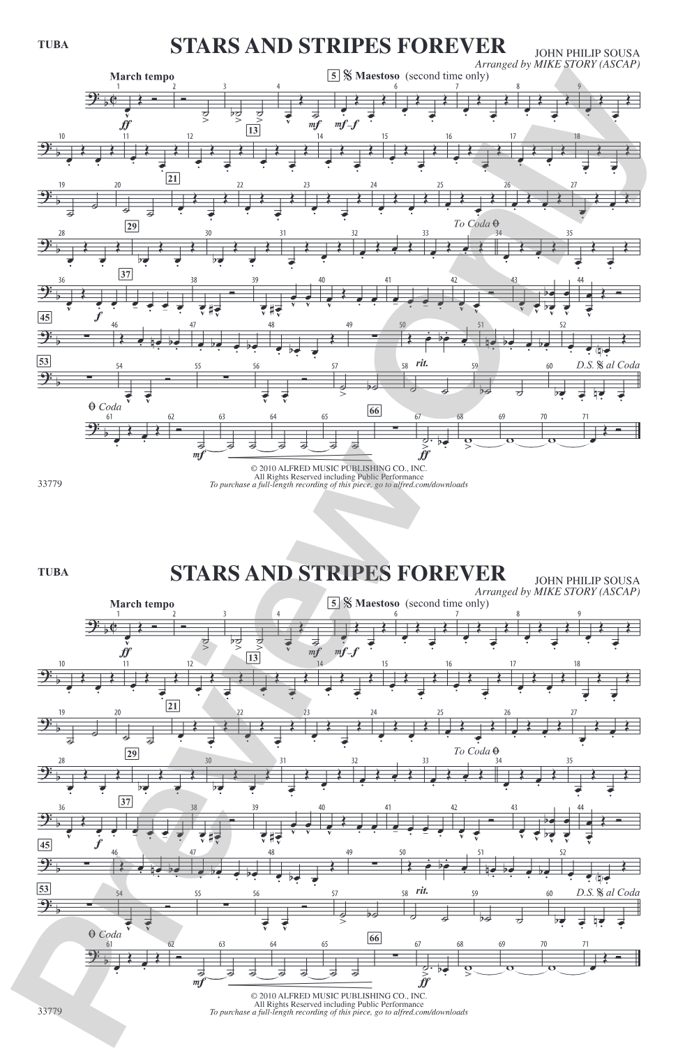 Stars and Stripes Forever: Tuba