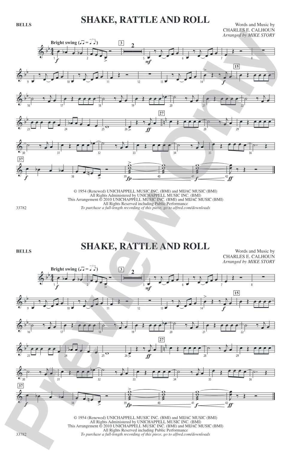 Shake, Rattle and Roll: Bells