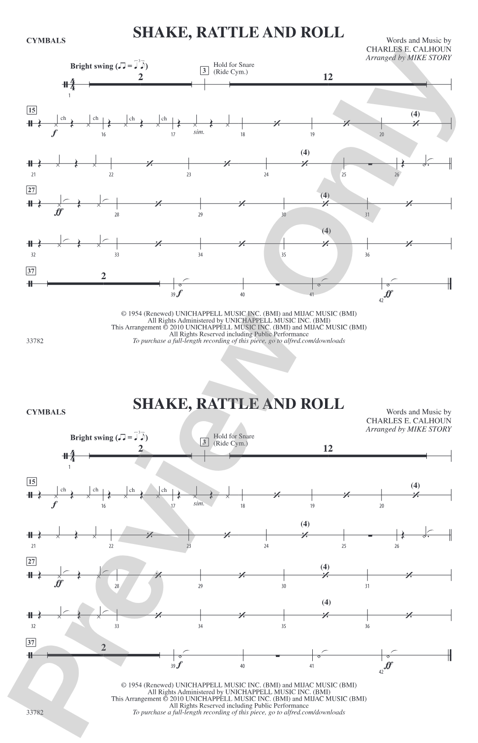 Shake, Rattle and Roll: Cymbals