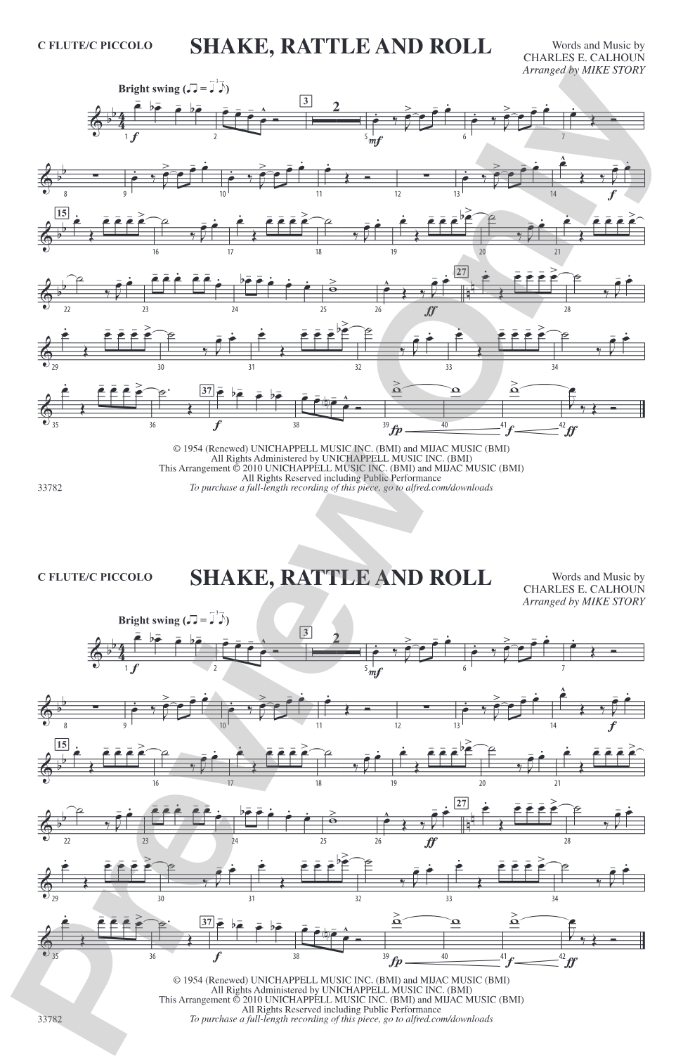 Shake, Rattle and Roll: Flute