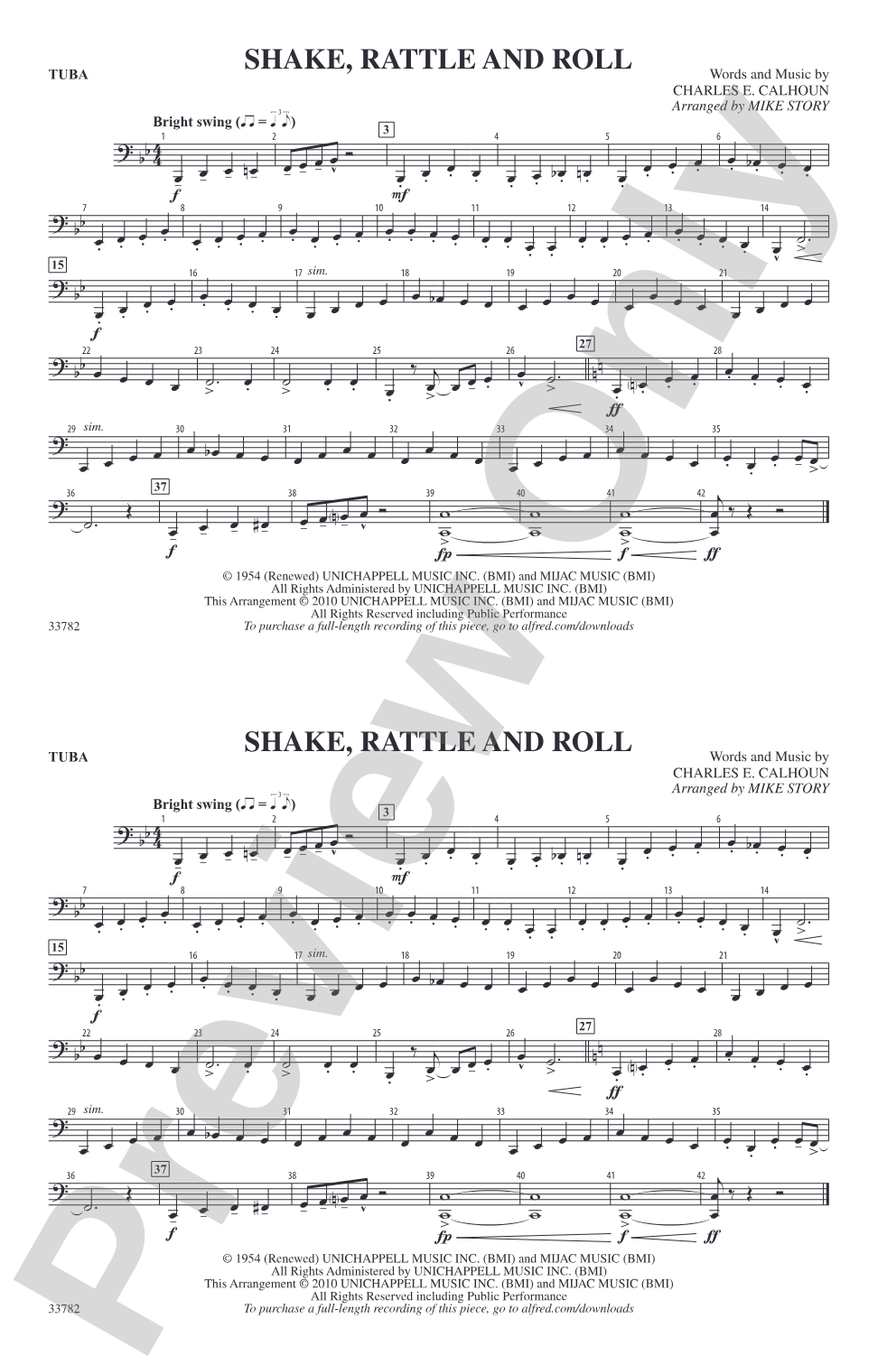 Shake, Rattle and Roll: Tuba